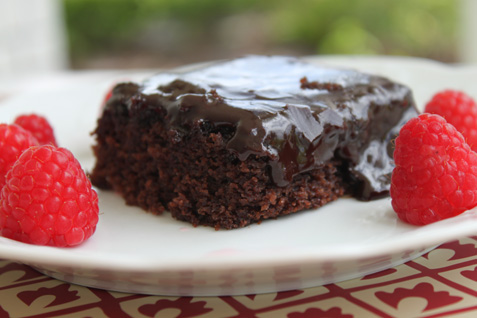 Warm Israeli Chocolate Cake*