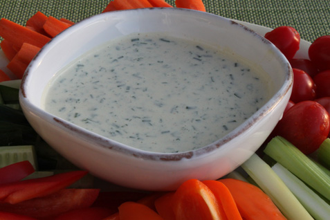 Homemade Healthier Ranch Dip and Dressing*