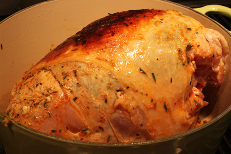Garlic Herb Slow Cooker Turkey Breast*
