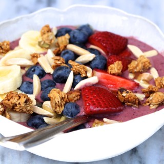 Frosty Acai Protein Breakfast Bowl